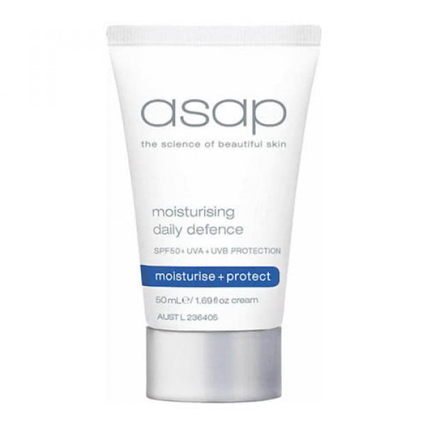 asap moisturising daily defence SPF 50 - 50ml