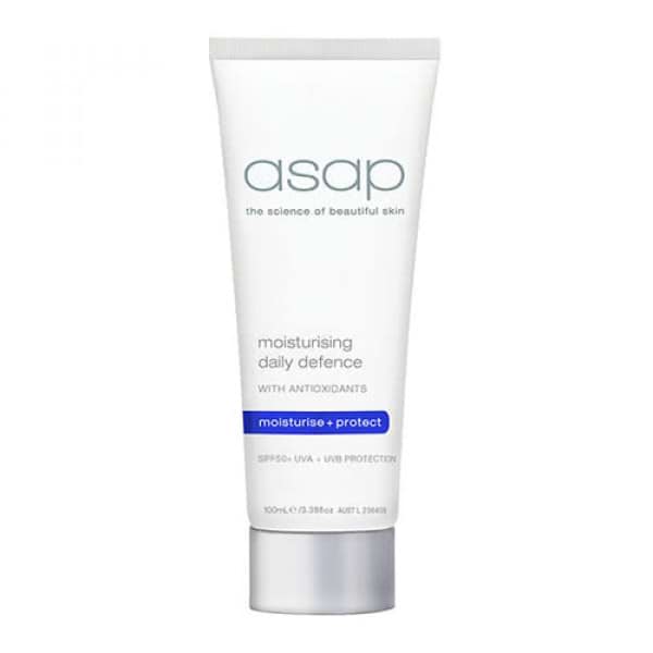 asap moisturising daily defence spf 50+ 100ml