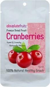Absolutefruitz Freeze Dried Cranberry 15g