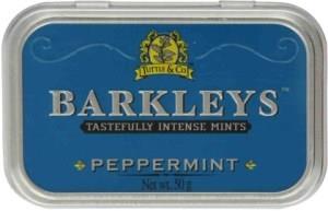 Barkleys Mints Peppermint Tin 50g