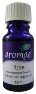 Aromae Rose 5% in Pure Jojoba Essential Oil 12mL