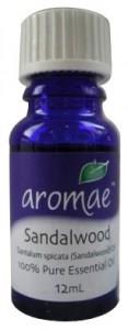 Aromae Sandalwood 10% in Pure Jojoba Essential Oil 12mL
