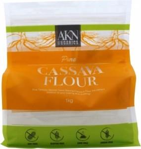 AKN Organics Pure Cassava Flour G/F 1Kg