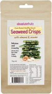 Absolutefruitz Seaweed Crisps Almond & Sesame 35g