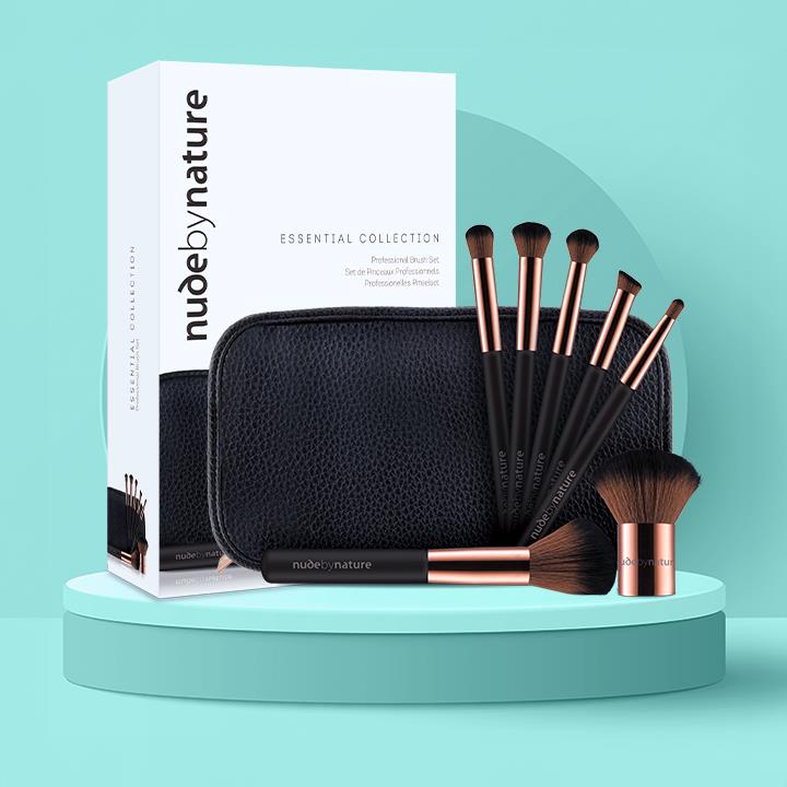Nude by Nature - Essential Collection Brush Set