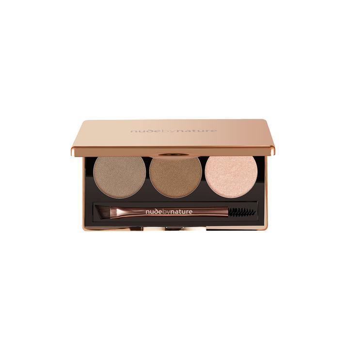 Nude by Nature - Natural Definition Brow Palette 02 Brown 02 Brown