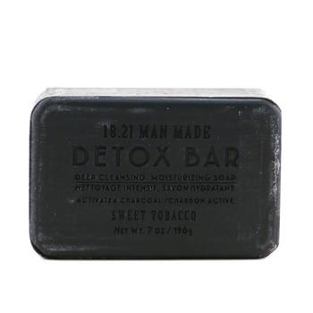 18.21 Man Made Detox Bar - Deep Cleansing, Moisturizing Soap - # Sweet Tobacco 198g/7oz Men's Skincare
