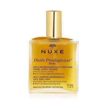 Nuxe Huile Prodigieuse Riche Multi-Purpose Nourishing Oil - For Very Dry Skin 100ml/3.3oz Skincare
