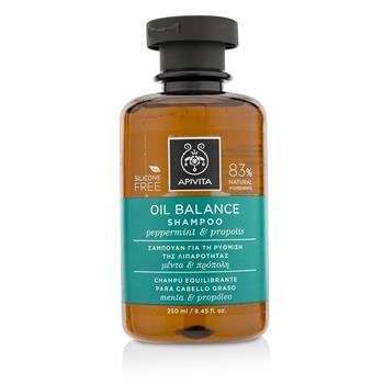 Apivita Oil Balance Shampoo with Peppermint & Propolis (For Oily Hair) 250ml/8.45oz Hair Care