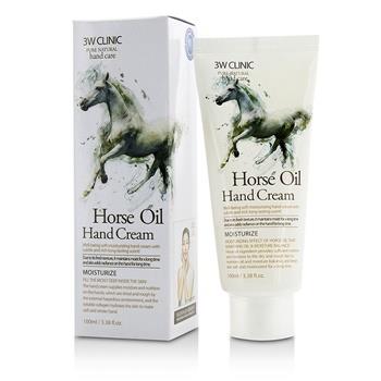3W Clinic Hand Cream - Horse Oil 100ml/3.38oz Skincare