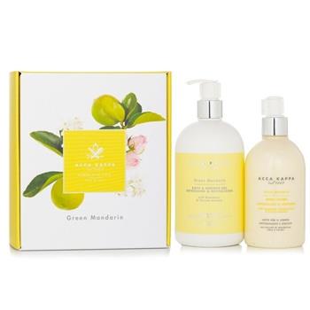 Acca Kappa Green Mandarin Body Care Gift Set: 2pcs Ladies Fragrance