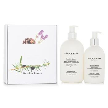 Acca Kappa White Moss Body Care Gift Set 2pcs Men's Fragrance