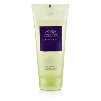 4711 Acqua Colonia Saffron & Iris Aroma Shower Gel 200ml/6.8oz Ladies Fragrance