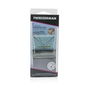 Tweezerman Clear Skin Microderm Tool - At Home Microdermabrasion 1pc Skincare