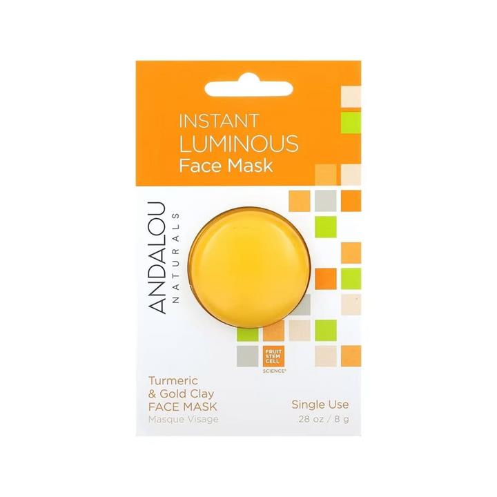 Andalou Naturals Instant Luminous Turmeric Clay Face Mask
