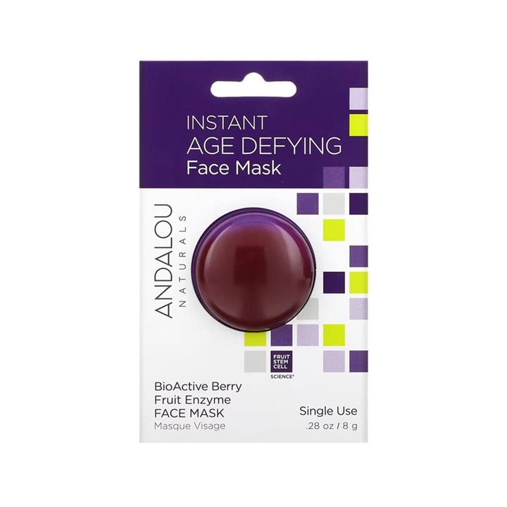 Andalou Naturals Age Defying Berry Fruit Face Mask 8g - Travel Size