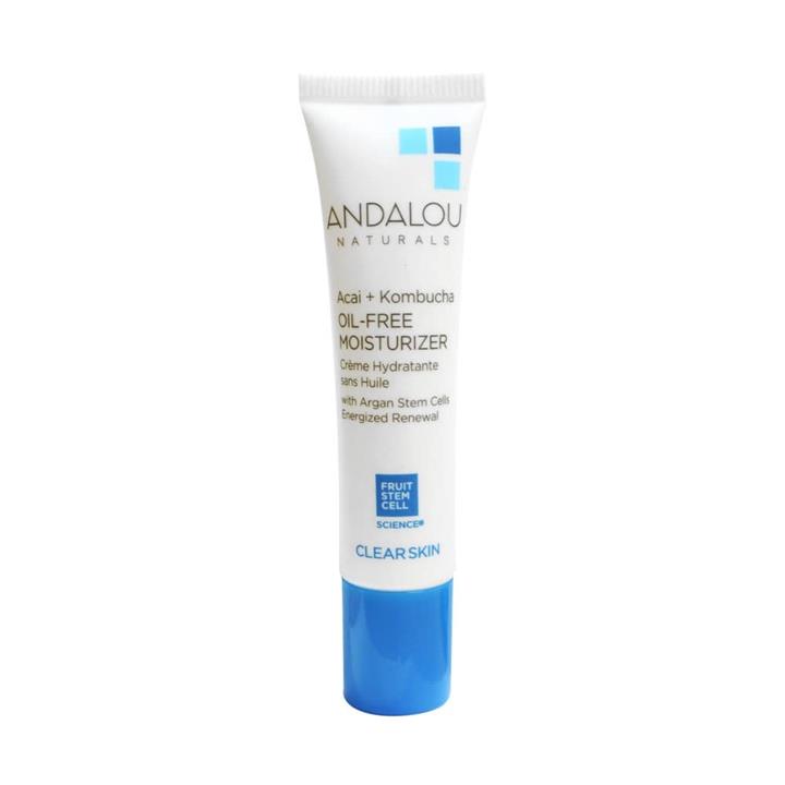 Andalou Naturals Clear Skin Acai + Kombucha Oil Free Moisturiser 12ml - Travel Size