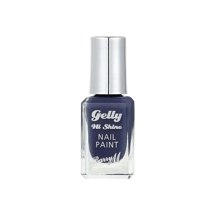 Barry M Gelly Hi Shine Nail Polish Blue Jade 10ml
