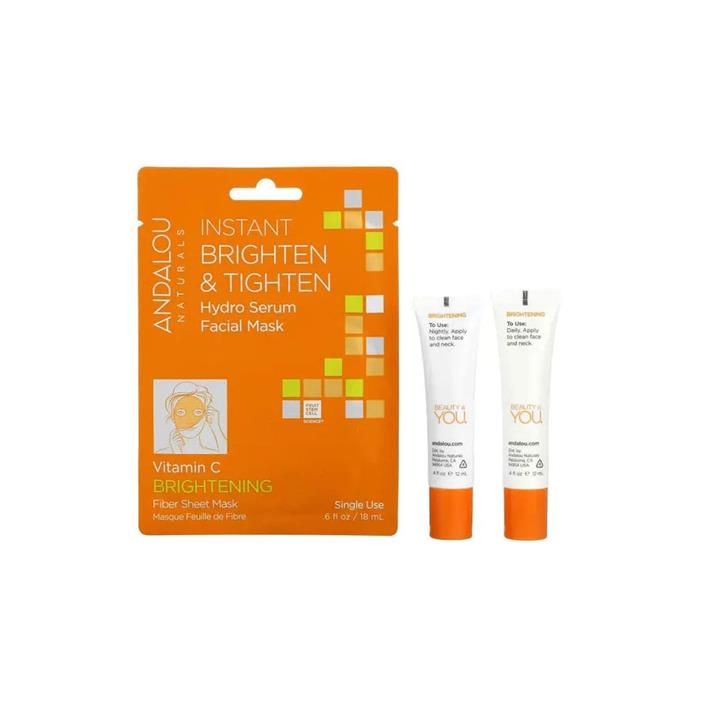 Andalou Naturals Brightening Day To Night Gift Kit