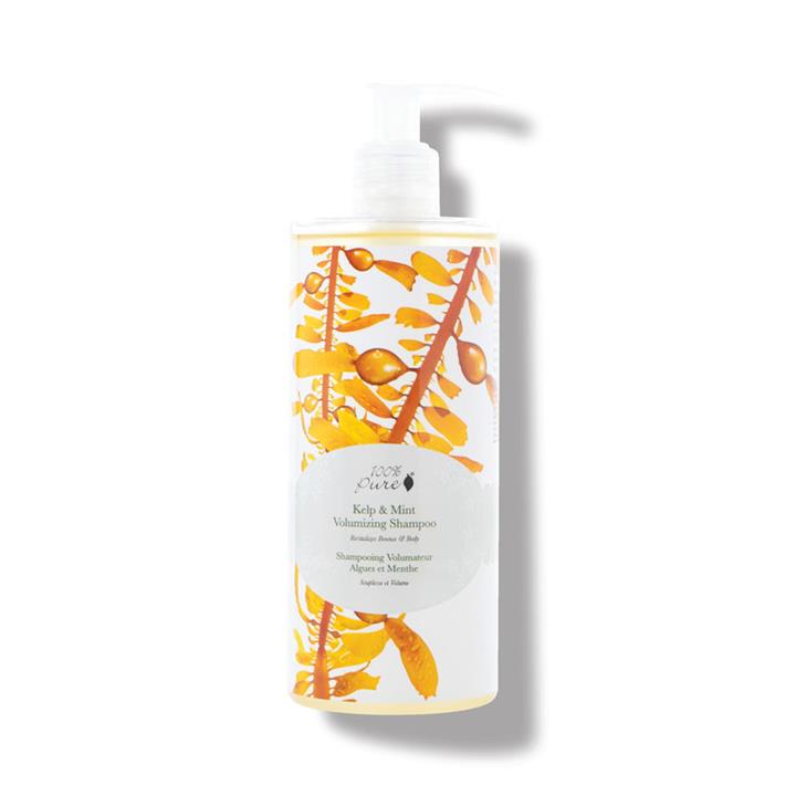 100% Pure - Kelp and Mint Volumizing Shampoo (390ml)