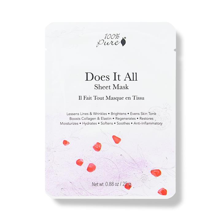100% Pure - Does It All Sheet Mask (25g)