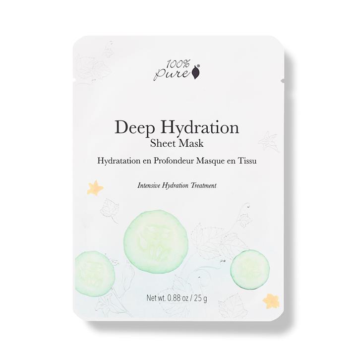 100% Pure - Deep Hydration Sheet Mask (25g)