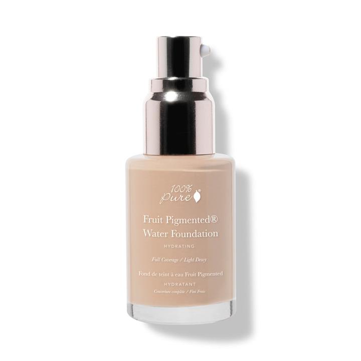 100% Pure - Fruit Pigmented® Full Coverage Water Foundation (30ml) -Warm 3.0