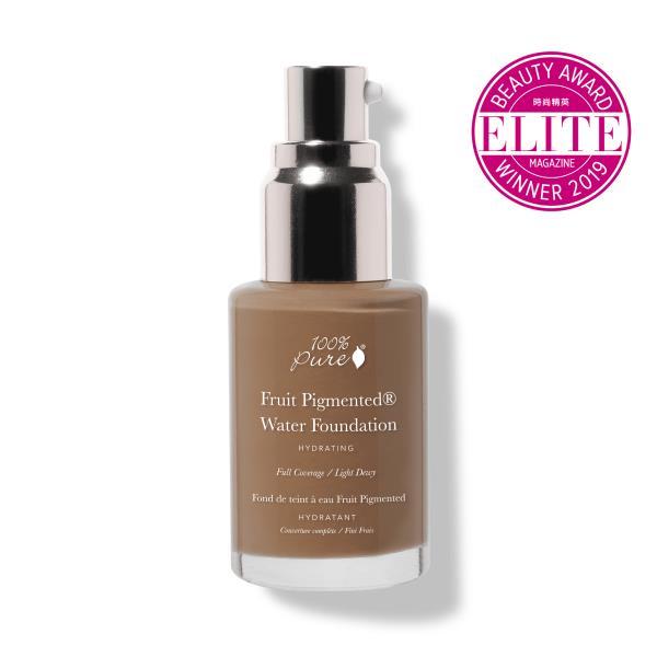100% Pure - Fruit Pigmented® Full Coverage Water Foundation (30ml) - Warm 7.0