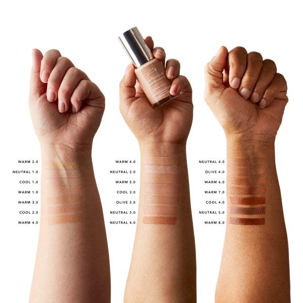 100% Pure - Fruit Pigmented® Full Coverage Water Foundation (30ml) - Warm 5.0