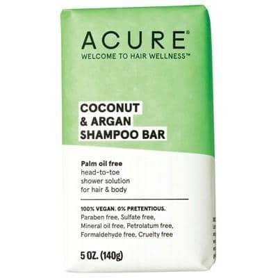 ACURE - Coconut and Argan Shampoo Bar (140g)