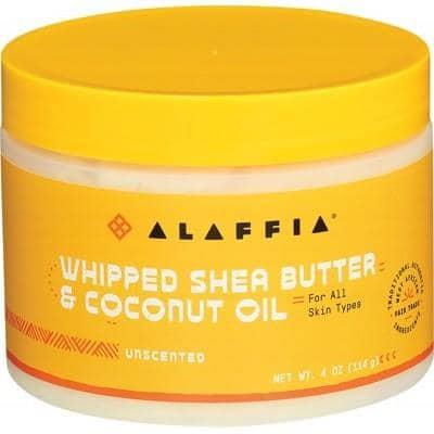 Alaffia - Whipped Shea Butter and Coconut Oil - Unscented (312g)