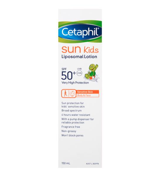 Cetaphil Sun Kids Liposomal Lotion Sunscreen SPF 50+ 150ml