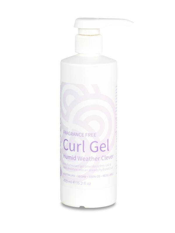 Clever Curl Fragrance Free Humid Weather Gel 450ml