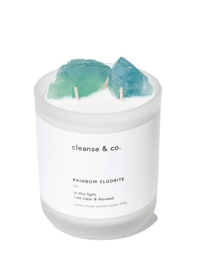 Cleanse & Co Rainbow Fluorite - Clear & Focused 400g