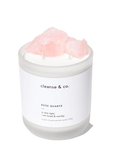 Cleanse & Co Rose Quartz - Loved & Worthy 400g
