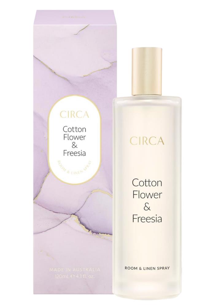 CIRCA Cotton Flower & Freesia Room & Linen Spray 120ml