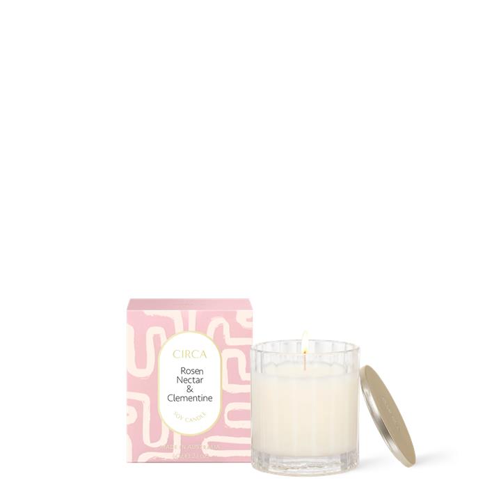 CIRCA Rose Nectar & Clementine Mini Soy Candle 60g