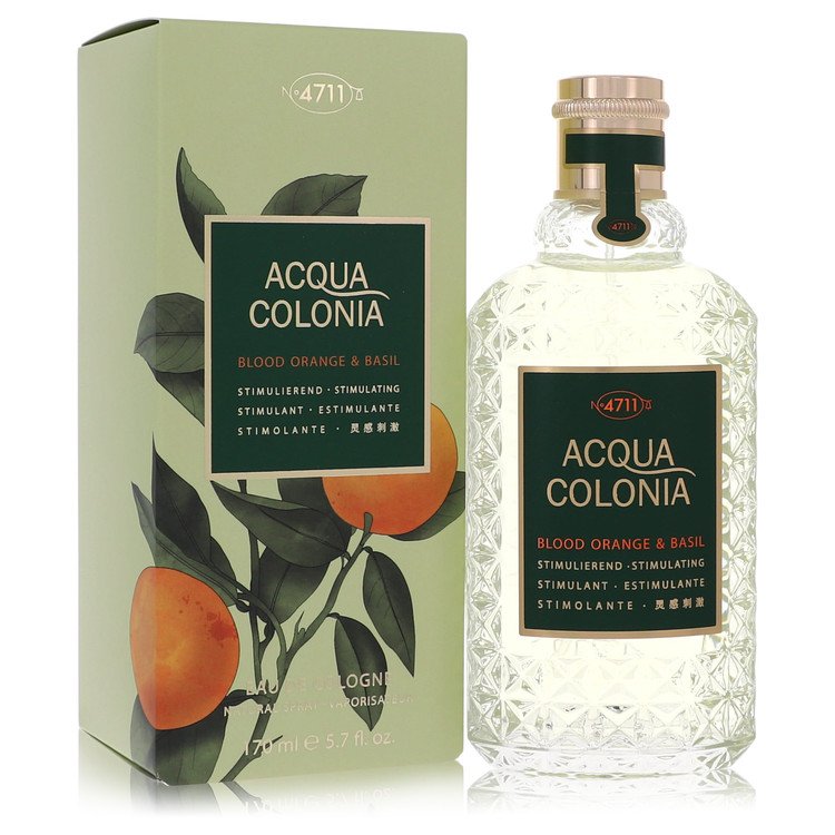 4711 Acqua Colonia Blood Orange & Basil Perfume 169 ml Eau De Cologne Spray (Unisex) for Women
