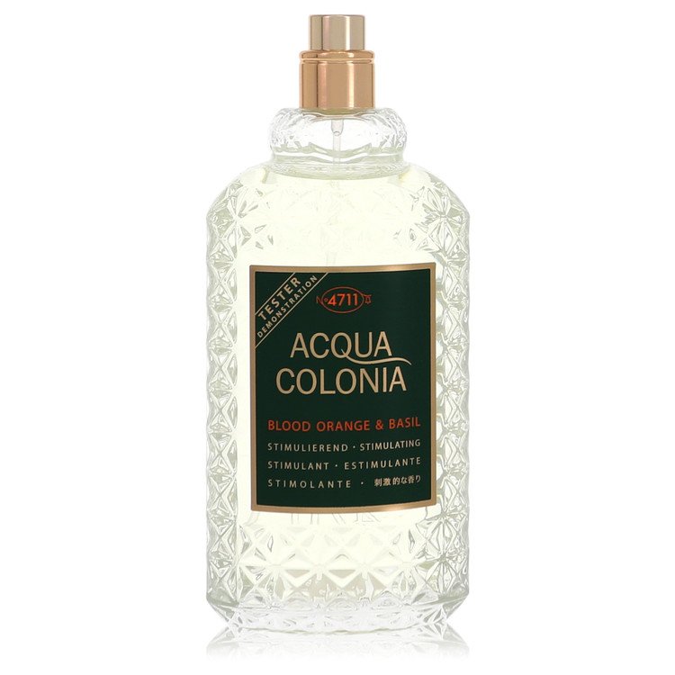 4711 Acqua Colonia Blood Orange & Basil Perfume 169 ml Eau De Cologne Spray (Unisex Tester) for Women
