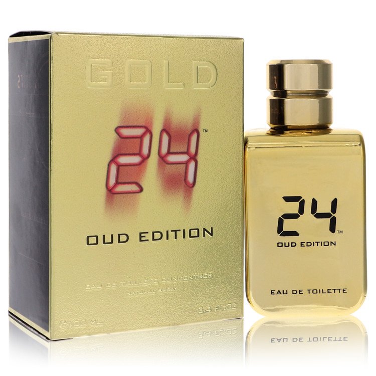 24 Gold Oud Edition Cologne 50 ml Eau De Toilette Concentree Spray (Unisex) for Men
