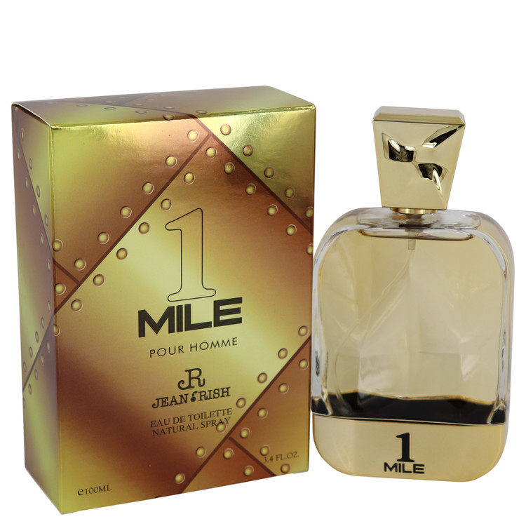 1 Mile Pour Homme Cologne by Jean Rish 100 ml EDT Spay for Men