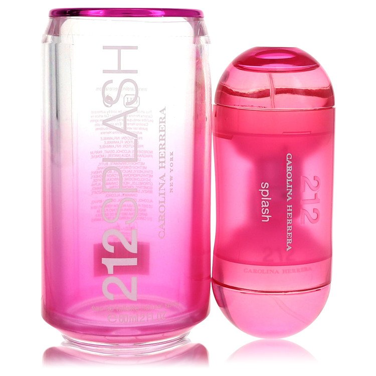 212 Splash Perfume 60 ml Eau De Toilette Spray (Pink) for Women