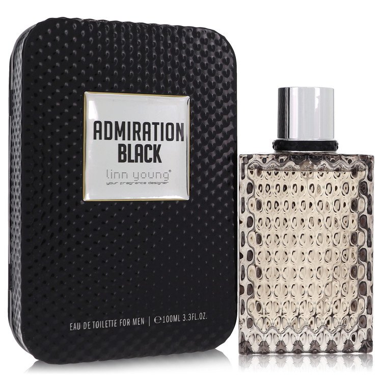 Admiration Black Cologne by Linn Young 100 ml EDT Spay for Men