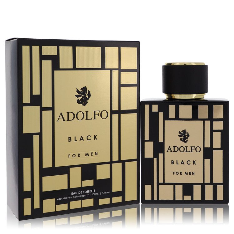 Adolfo Black Cologne by Adolfo 100 ml Eau De Toilette Spray for Men