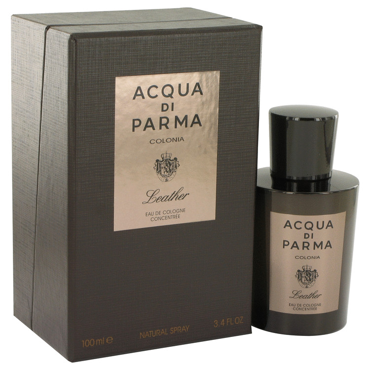 Acqua Di Parma Colonia Leather Cologne 100 ml Eau De Cologne Concentree Spray for Men