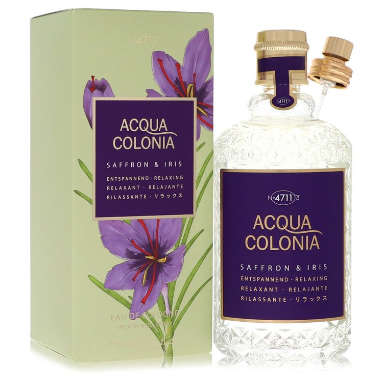 4711 Acqua Colonia Saffron & Iris Perfume 169 ml Eau De Cologne Spray for Women